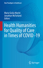 Buchcover Health Humanities for Quality of Care in Times of COVID -19