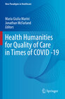 Buchcover Health Humanities for Quality of Care in Times of COVID -19