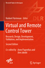 Buchcover Virtual and Remote Control Tower