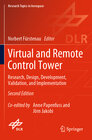 Buchcover Virtual and Remote Control Tower