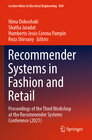 Buchcover Recommender Systems in Fashion and Retail