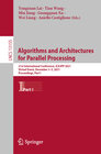 Buchcover Algorithms and Architectures for Parallel Processing
