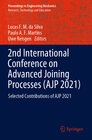 Buchcover 2nd International Conference on Advanced Joining Processes (AJP 2021)