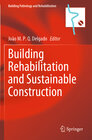 Buchcover Building Rehabilitation and Sustainable Construction