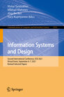 Buchcover Information Systems and Design