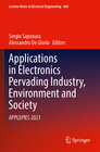 Buchcover Applications in Electronics Pervading Industry, Environment and Society