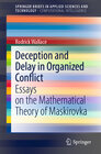 Buchcover Deception and Delay in Organized Conflict