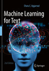 Buchcover Machine Learning for Text