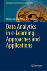 Buchcover Data Analytics in e-Learning: Approaches and Applications