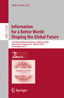 Buchcover Information for a Better World: Shaping the Global Future