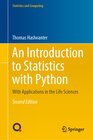 Buchcover An Introduction to Statistics with Python