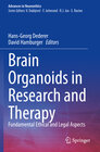 Buchcover Brain Organoids in Research and Therapy