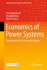 Buchcover Economics of Power Systems