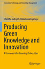 Buchcover Producing Green Knowledge and Innovation