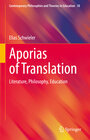 Buchcover Aporias of Translation
