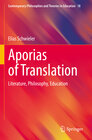 Buchcover Aporias of Translation