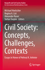 Buchcover Civil Society: Concepts, Challenges, Contexts