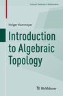 Buchcover Introduction to Algebraic Topology