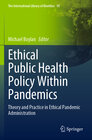 Buchcover Ethical Public Health Policy Within Pandemics
