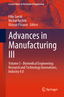 Buchcover Advances in Manufacturing III
