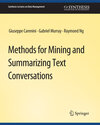 Buchcover Methods for Mining and Summarizing Text Conversations