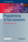 Buchcover Programming in Two Semesters