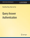 Buchcover Query Answer Authentication