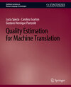 Buchcover Quality Estimation for Machine Translation