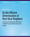 Buchcover On The Efficient Determination of Most Near Neighbors