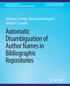 Buchcover Automatic Disambiguation of Author Names in Bibliographic Repositories
