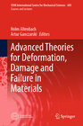 Buchcover Advanced Theories for Deformation, Damage and Failure in Materials