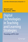 Buchcover Digital Technologies in Teaching and Learning Strategies