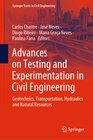 Buchcover Advances on Testing and Experimentation in Civil Engineering