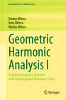 Buchcover Geometric Harmonic Analysis I
