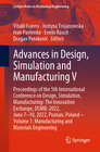 Buchcover Advances in Design, Simulation and Manufacturing V