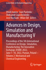 Buchcover Advances in Design, Simulation and Manufacturing V
