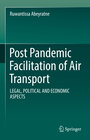 Buchcover Post Pandemic Facilitation of Air Transport