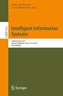 Buchcover Intelligent Information Systems