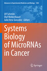 Buchcover Systems Biology of MicroRNAs in Cancer