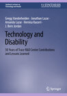 Buchcover Technology and Disability