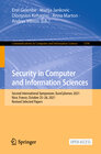 Buchcover Security in Computer and Information Sciences