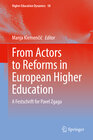 Buchcover From Actors to Reforms in European Higher Education
