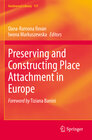 Buchcover Preserving and Constructing Place Attachment in Europe