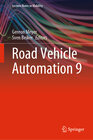 Buchcover Road Vehicle Automation 9