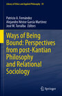 Buchcover Ways of Being Bound: Perspectives from post-Kantian Philosophy and Relational Sociology