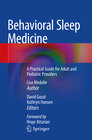 Buchcover Behavioral Sleep Medicine