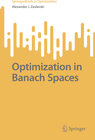 Buchcover Optimization in Banach Spaces