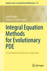 Buchcover Integral Equation Methods for Evolutionary PDE