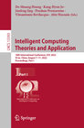 Buchcover Intelligent Computing Theories and Application