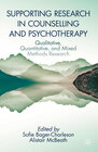 Buchcover Supporting Research in Counselling and Psychotherapy